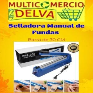 Selladora Manual de Fundas 30cm PFS-300